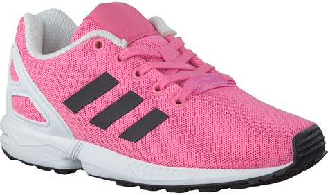 roze adidas sneakers zx flux